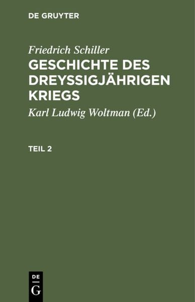 Produktbild: Geschichte des drey&szlig;igj&auml;hrigen Kriegs. Teil 2
