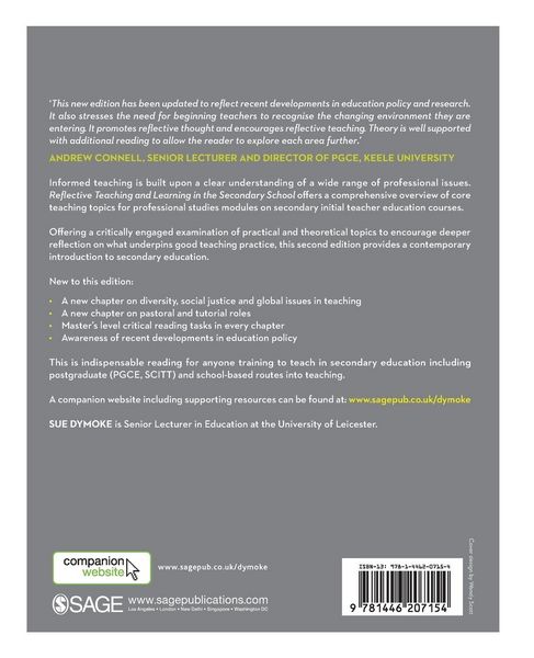 Produktbild: Reflective Teaching and Learning in the Secondary School