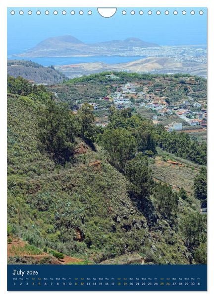 Produktbild: Gran Canaria - Holiday island for sun lovers (Wall Calendar 2026 DIN A4 portrait), CALVENDO 12 Month Wall Calendar