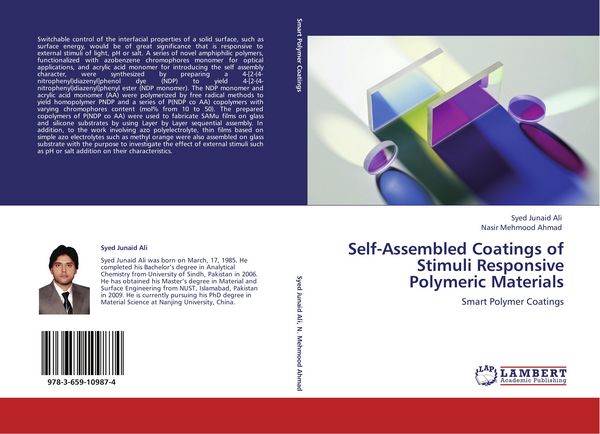 Produktbild: Self-Assembled Coatings of Stimuli Responsive Polymeric Materials