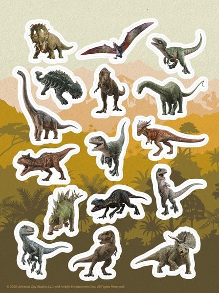 Produktbild: Jurassic World: Ultimativer Mal- und R&auml;tselspa&szlig;