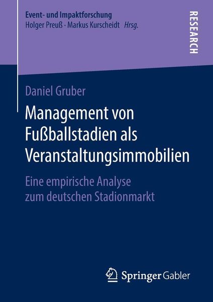Produktbild: Management von Fu&szlig;ballstadien als Veranstaltungsimmobilien