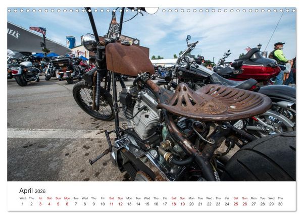 Produktbild: Sturgis - The most famous motorcycle rally in the world (Wall Calendar 2026 DIN A3 landscape), CALVENDO 12 Month Wall Calendar