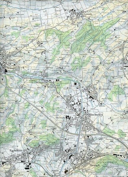 Produktbild: Swisstopo 1 : 25 000 Wil