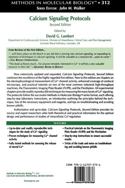 Produktbild: Calcium Signaling Protocols