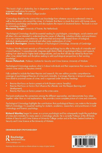Produktbild: Psychological Criminology