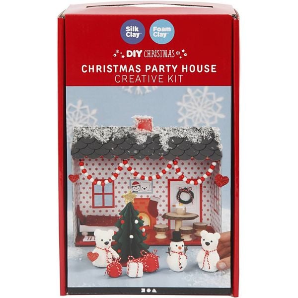 Produktbild: Creativ Company DIY Set Dekoartikel Weihnachtshaus