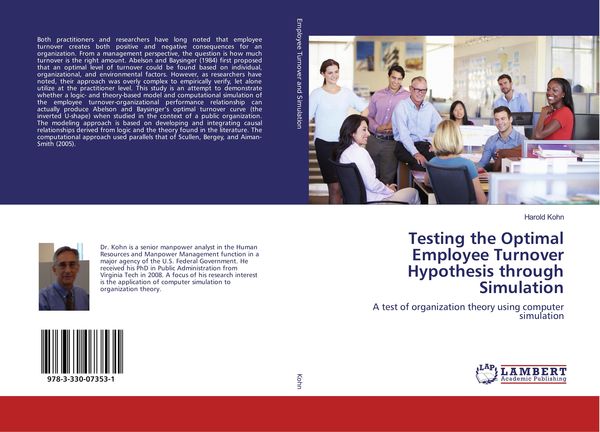 Produktbild: Testing the Optimal Employee Turnover Hypothesis through Simulation