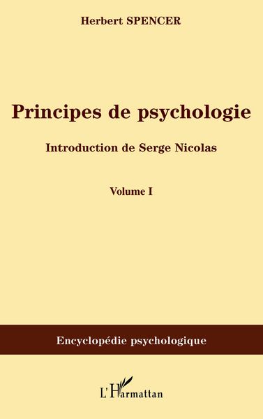 Produktbild: Principes de psychologie (volume 1)