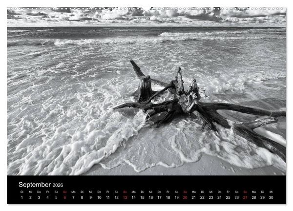 Produktbild: Strandspaziergang an der Ostsee (Wandkalender 2026 DIN A2 quer), CALVENDO Monatskalender