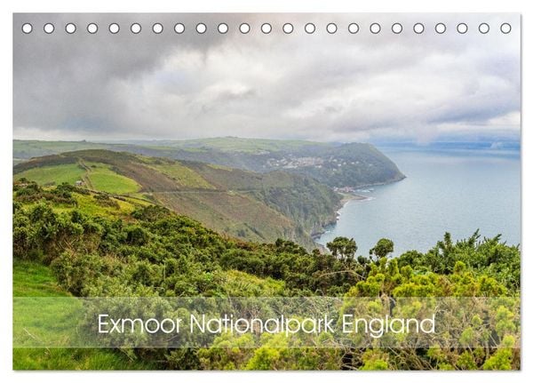 Exmoor National Park (Tischkalender 2026 DIN A5 quer), CALVENDO Monatskalender