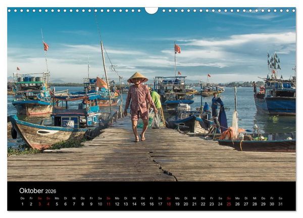 Produktbild: Vietnam Abenteuerreise (Wandkalender 2026 DIN A3 quer), CALVENDO Monatskalender
