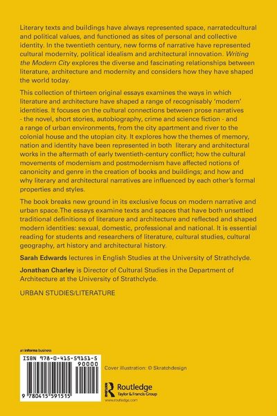 Produktbild: Writing the Modern City