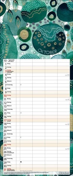 Produktbild: Aquarellplaner 2027
