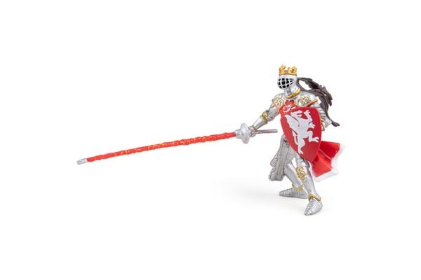 Produktbild: Spielfigur Drachenk&ouml;nig rot 10cm