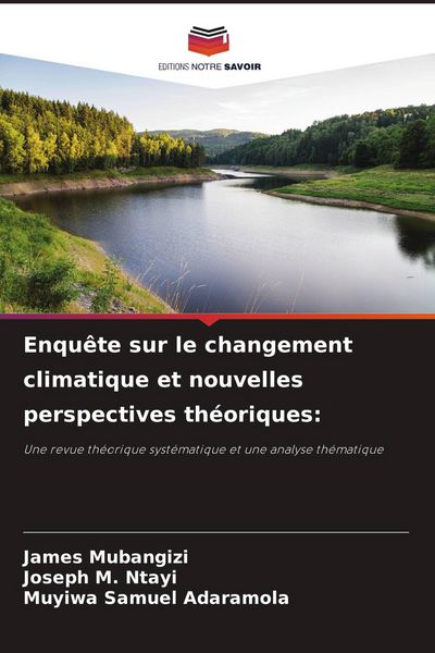 Produktbild: Enqu&ecirc;te sur le changement climatique et nouvelles perspectives th&eacute;oriques: