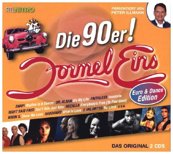 Produktbild: Various: Formel Eins-90er Euro Dance