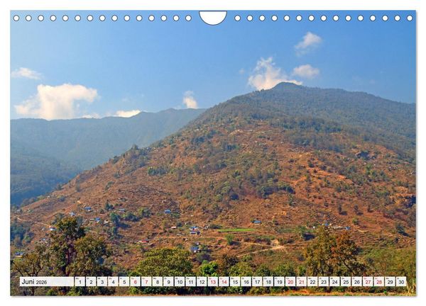 Produktbild: Der POON HILL TREK in NEPAL (Wandkalender 2026 DIN A4 quer), CALVENDO Monatskalender