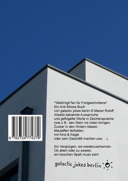 Produktbild: Wei&szlig;HighTen f&uuml;r Fortgeschrittene