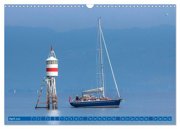 Produktbild: Drei L&auml;nder ein See - Bodensee (Wandkalender 2026 DIN A3 quer), CALVENDO Monatskalender
