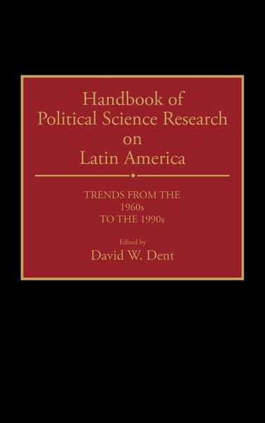 Produktbild: Handbook of Political Science Research on Latin America