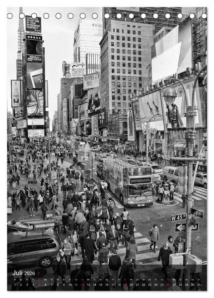 Produktbild: New York - The Big Apple (Tischkalender 2026 DIN A5 hoch), CALVENDO Monatskalender