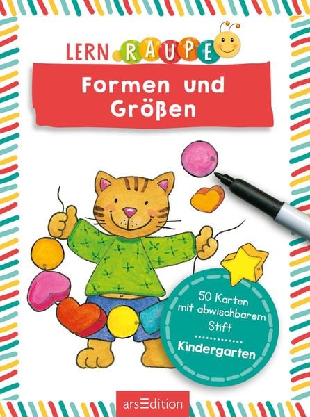 Produktbild: Lernraupe &ndash; Formen und Gr&ouml;&szlig;en