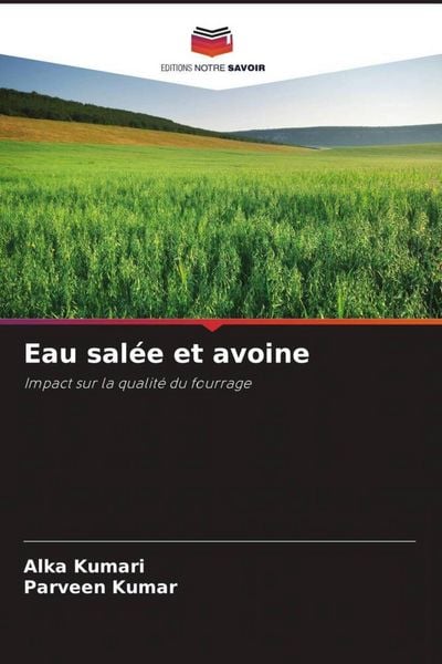 Produktbild: Eau sal&eacute;e et avoine