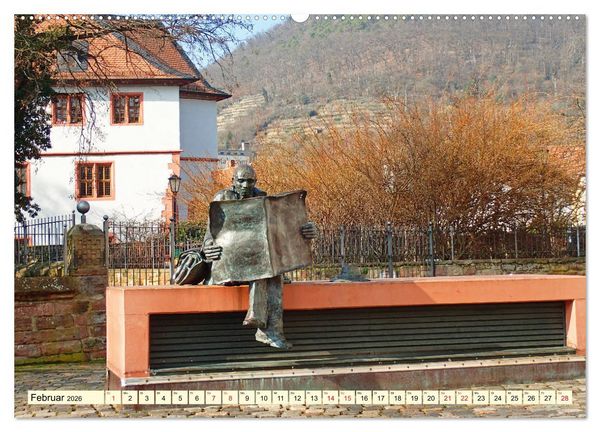 Produktbild: Gru&szlig; aus Neustadt an der Weinstra&szlig;e (Wandkalender 2026 DIN A2 quer), CALVENDO Monatskalender
