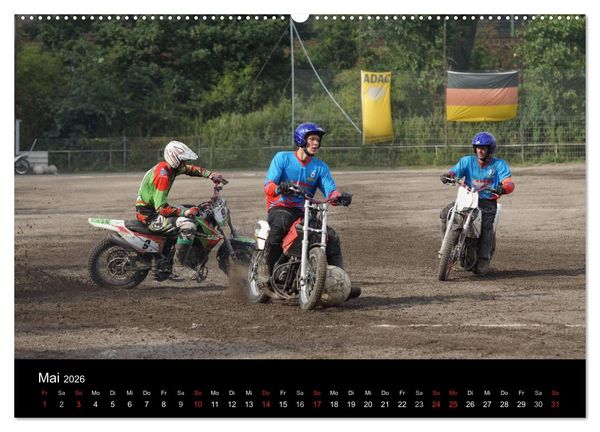 Produktbild: Motorsport: Motoball (hochwertiger Premium Wandkalender 2026 DIN A2 quer), Kunstdruck in Hochglanz