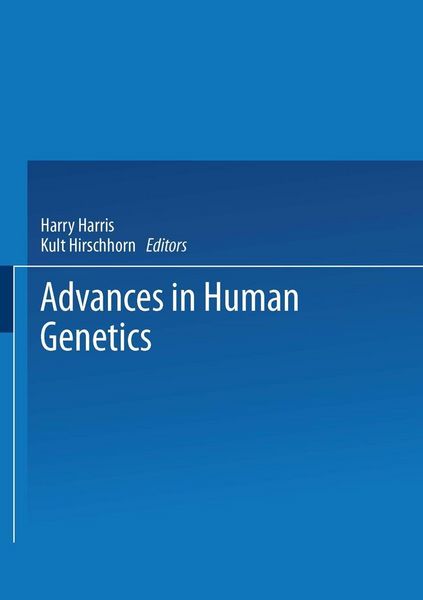 Produktbild: Advances in Human Genetics