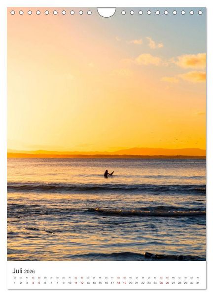 Produktbild: Surfen - Auf der perfekten Welle. (Wandkalender 2026 DIN A4 hoch), CALVENDO Monatskalender