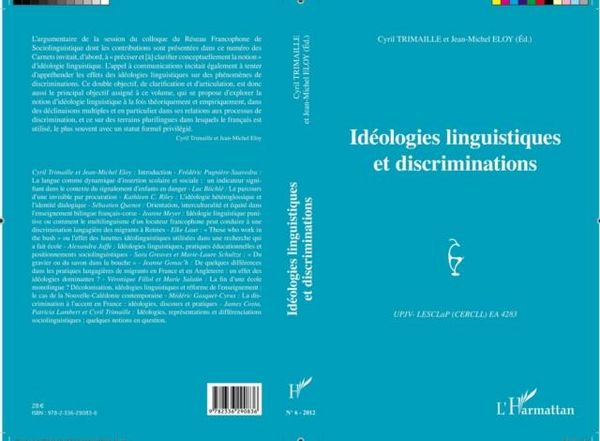 Produktbild: Ideologies linguistiques et disriminations