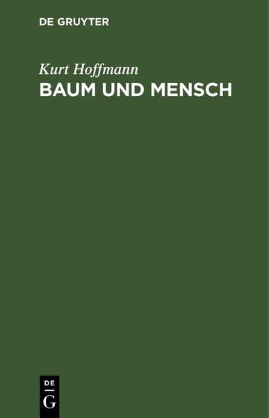 Produktbild: Baum und Mensch