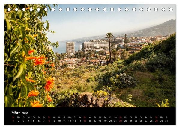 Produktbild: Teneriffa - Insel des ewigen Fr&uuml;hlings (Tischkalender 2026 DIN A5 quer), CALVENDO Monatskalender