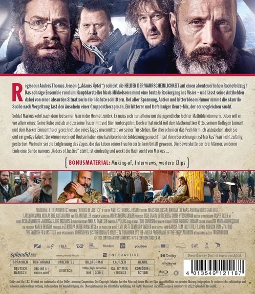 Produktbild: Helden der Wahrscheinlichkeit - Riders of Justice