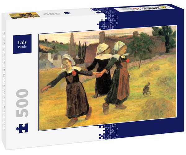 Produktbild: Lais Puzzle Paul Gauguin - Der Reigen der kleinen Bretonninen 500 Teile