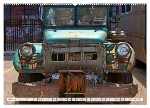 Produktbild: Detroit - Modern Ruins (hochwertiger Premium Wandkalender 2026 DIN A2 quer), Kunstdruck in Hochglanz