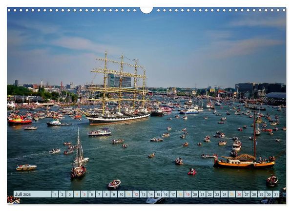 Produktbild: Amsterdam - Venedig des Nordens (Wandkalender 2026 DIN A3 quer), CALVENDO Monatskalender