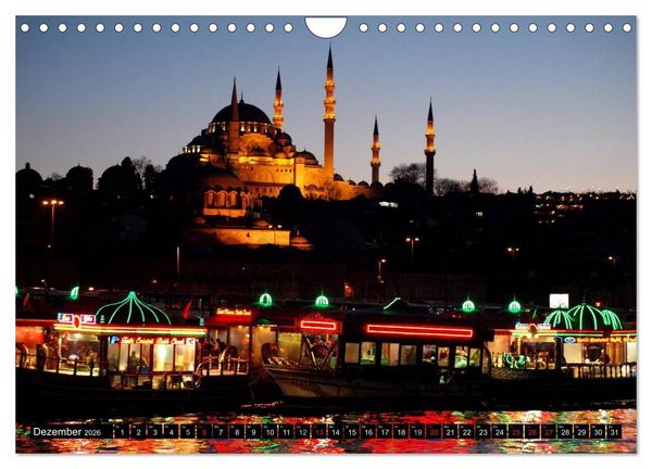 Produktbild: Istanbul - Konstantinopel - Byzanz (Wandkalender 2026 DIN A4 quer), CALVENDO Monatskalender