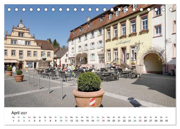 Produktbild: Ottweiler - Barockperle im Saarland (Tischkalender 2027 DIN A5 quer), CALVENDO Monatskalender
