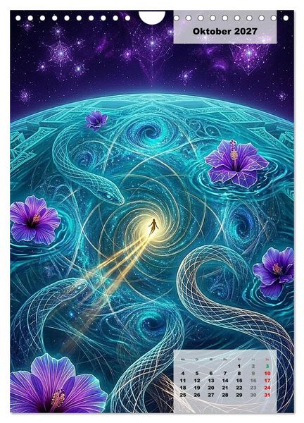 Produktbild: Das Auge von Somnium (Wandkalender 2027 DIN A4 hoch), CALVENDO Monatskalender
