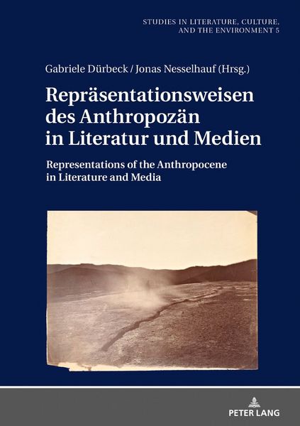 Produktbild: Repr&auml;sentationsweisen des Anthropoz&auml;n in Literatur und Medien