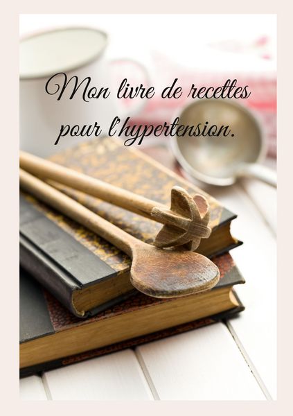Produktbild: Mon livre de recettes pour l'hypertension.