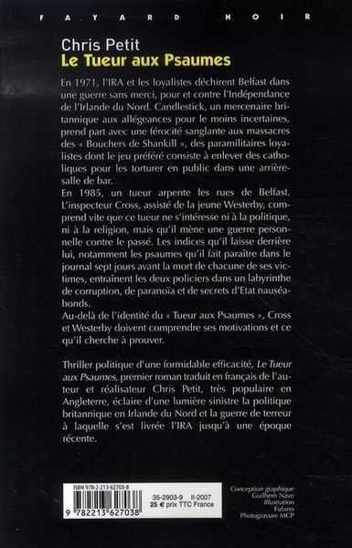Produktbild: Le tueur aux psaumes
