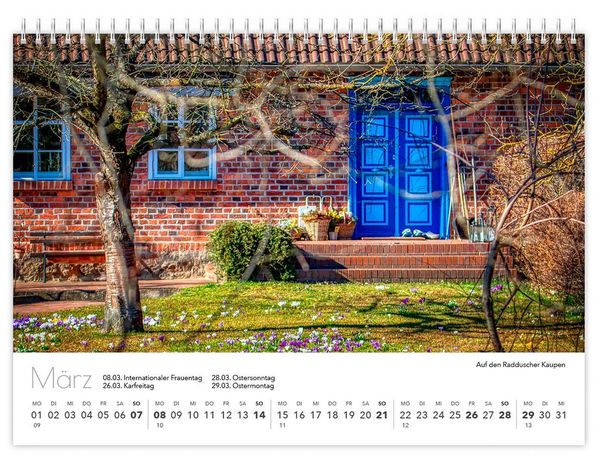 Produktbild: Kalender Spreewald kompakt - Peter Becker 2027