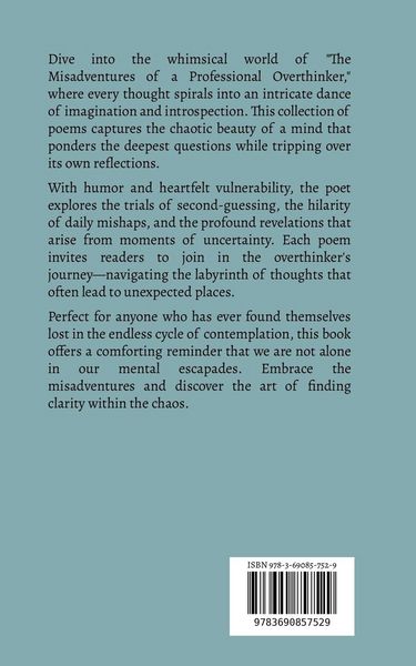 Produktbild: The Misadventures of a Professional Overthinker