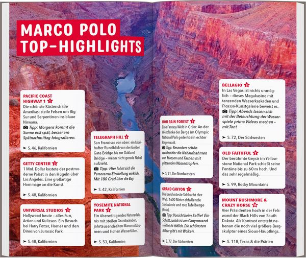 Produktbild: MARCO POLO Reisef&uuml;hrer USA West