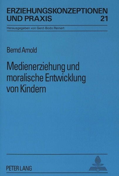 Produktbild: Medienerziehung und moralische Entwicklung von Kindern
