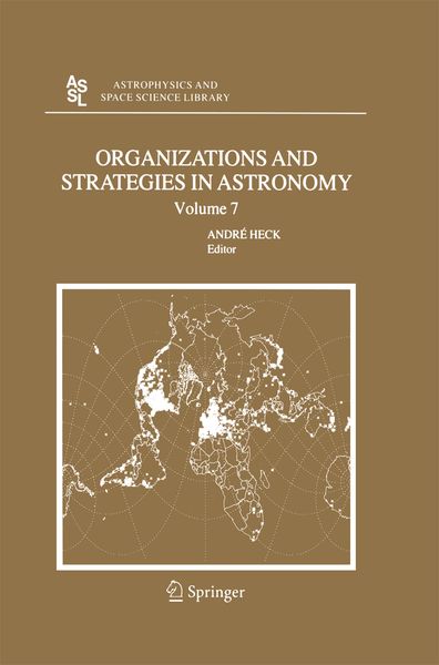 Produktbild: Organizations and Strategies in Astronomy 7